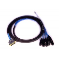 Аналоговый кабель с разъемами DB25 на 8 XLR FEMALE для Avid Pro Tools|HD 1, длина 4 метра.