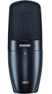 SHURE BETA 27 конденсаторный кардиоидный микрофон боковой адресации 