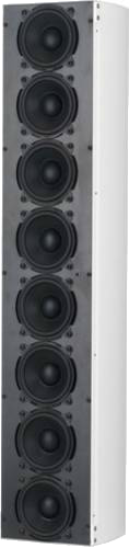 Tannoy QFLEX 32 активная звуковая колонна, DSP управление верт. лучём, НЧ:16х3", ВЧ 16x1", 32х100Вт, 130Гц-20кГц, вход аналоговый и AES/EBU 