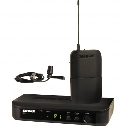 SHURE BLX14E/CVL M17 662-686 MHz радиосистема c петличным микрофоном CVL 
