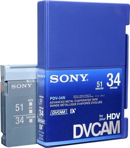Кассета DVCAM Sony PDV-34N3 (PDV34N3) 