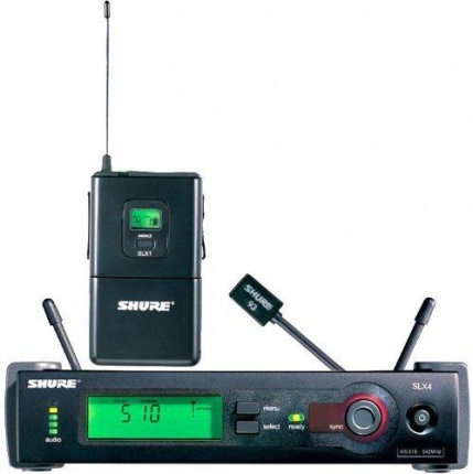 Профессиональная радиосистема c нательным передатчиком и капсюлем микрофона WL93 